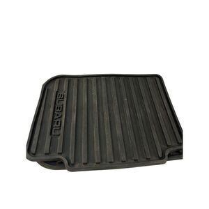 2 Subaru thick rubber floor black square mats 18"x14"
